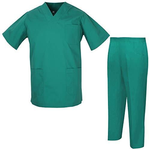 PIJAMA QUIROFANO CUELLO PICO VERDE T XL MEDLINE Dentigram